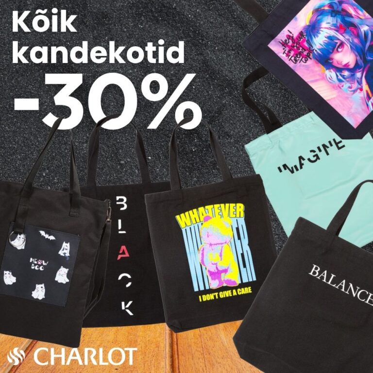 Kõik kandekotid -30% Charlot