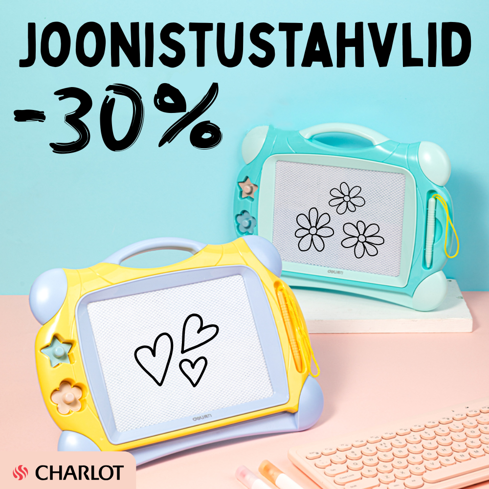 Joonistustahvlid -30% Charlot