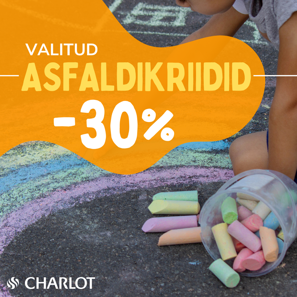 Valitud asfaldikriidid -30% Charlot