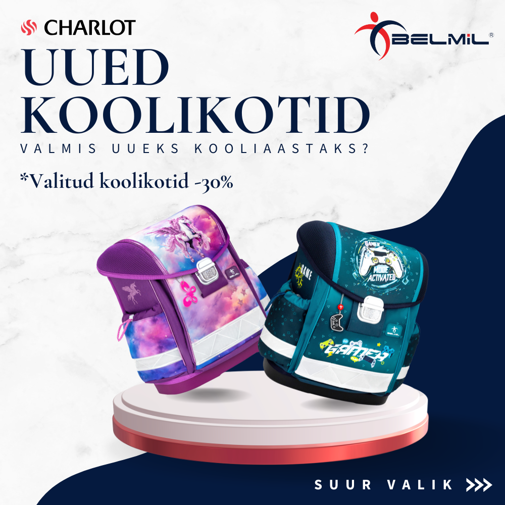 Uued koolikotid on kohal! Charlot