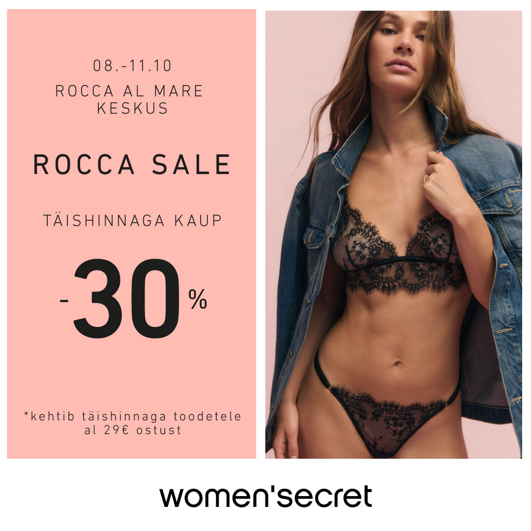 Sügis pehmemaks: women´secret -30% Cortefiel/Pedro del Hierro/women´secret