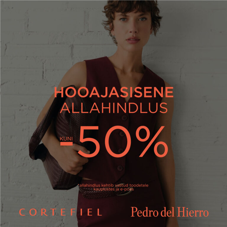 Sügisesed valikud parema hinnaga. Cortefiel/Pedro del Hierro/women´secret