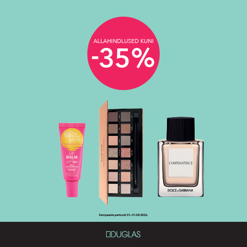Douglas ilupoes soodushinnad kuni -35% Douglas