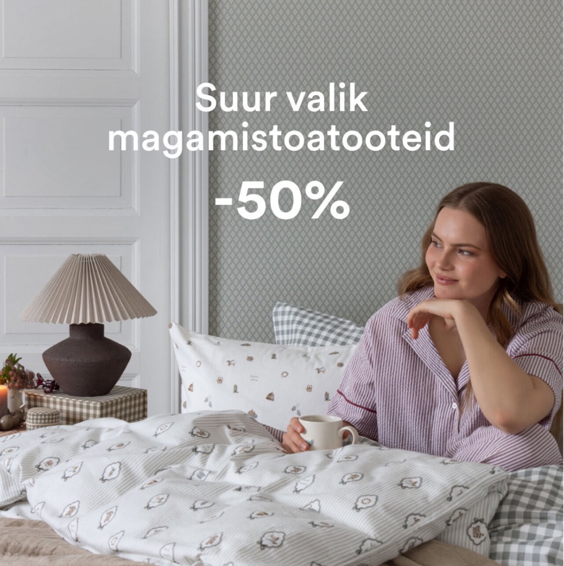 Suur valik magamistoatooteid -50% Hemtex