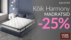 Vedrumadratsid HARMONY -25%, 1-31.05 Home4you