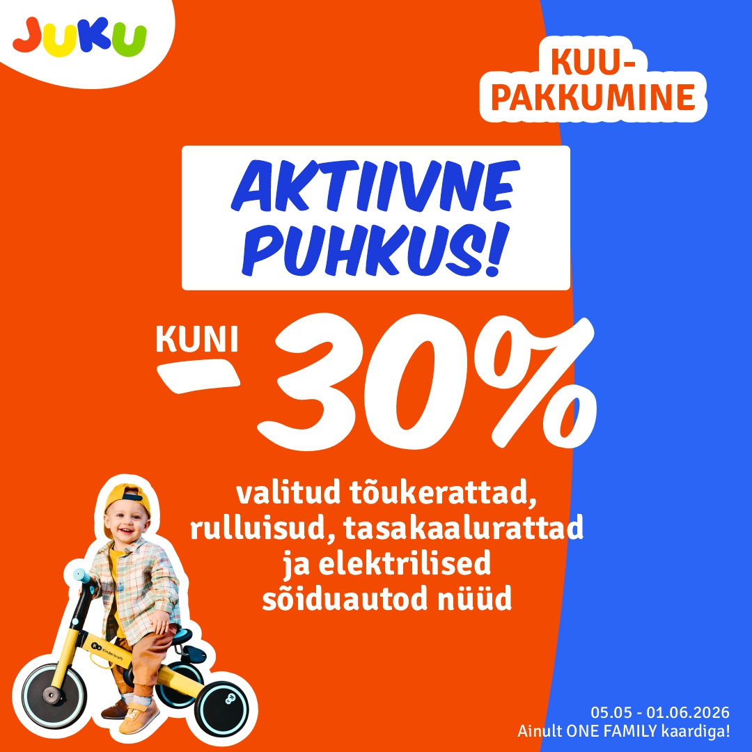 Rattahooaeg on alanud! JUKU/KidzOne