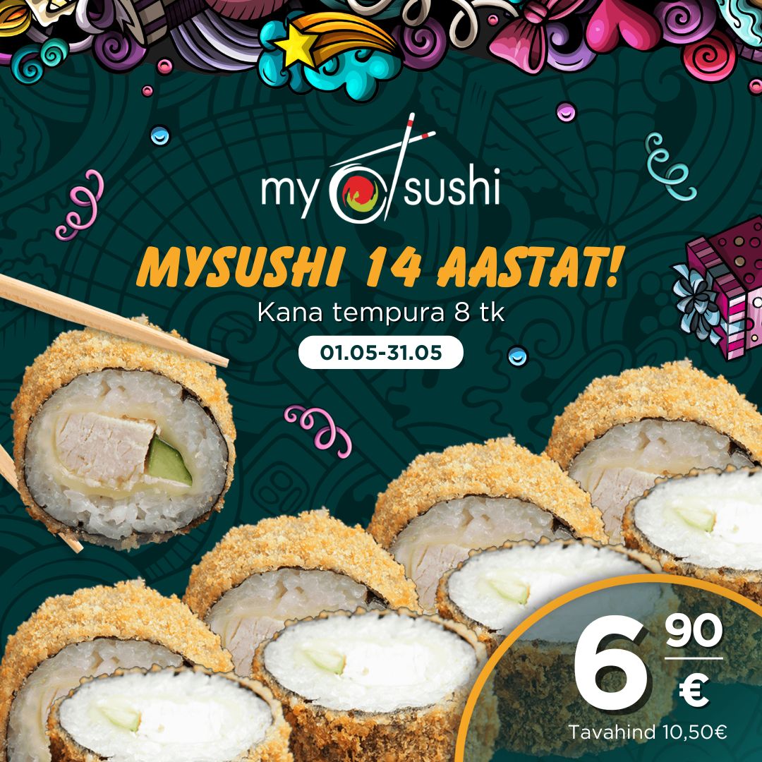 Sünnipäeva ERI: MySushi
