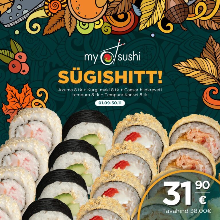 Sügishitt! MySushi