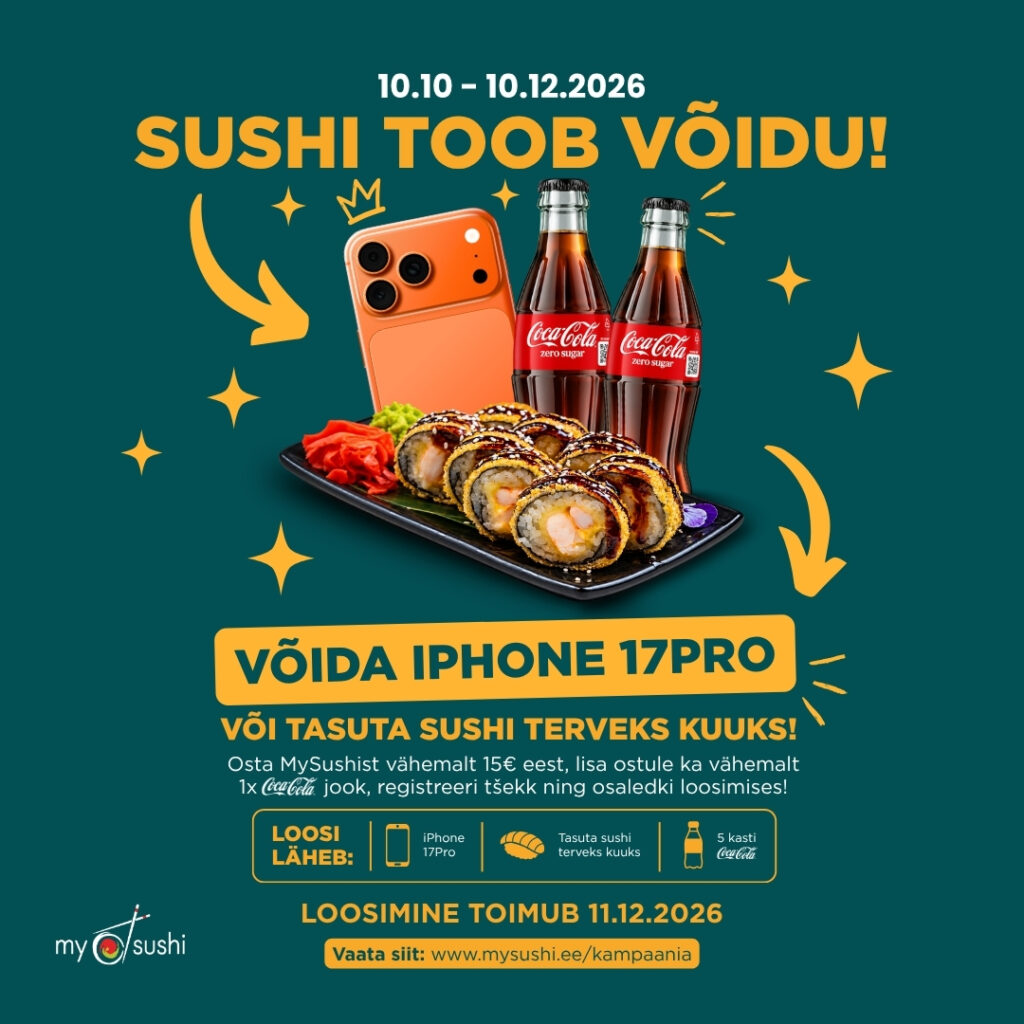 Sushi toob võidu! MySushi
