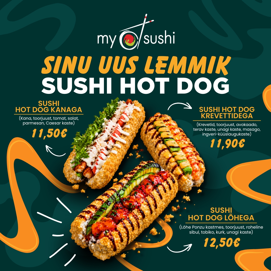 Sushi hot dogid MySushi