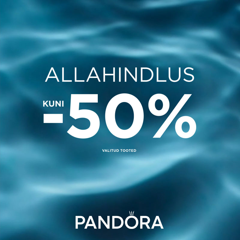 NAUTIGE SUVEMÜÜKI JA SÄÄSTKE KUNI 50% SOODUSTUST Pandora
