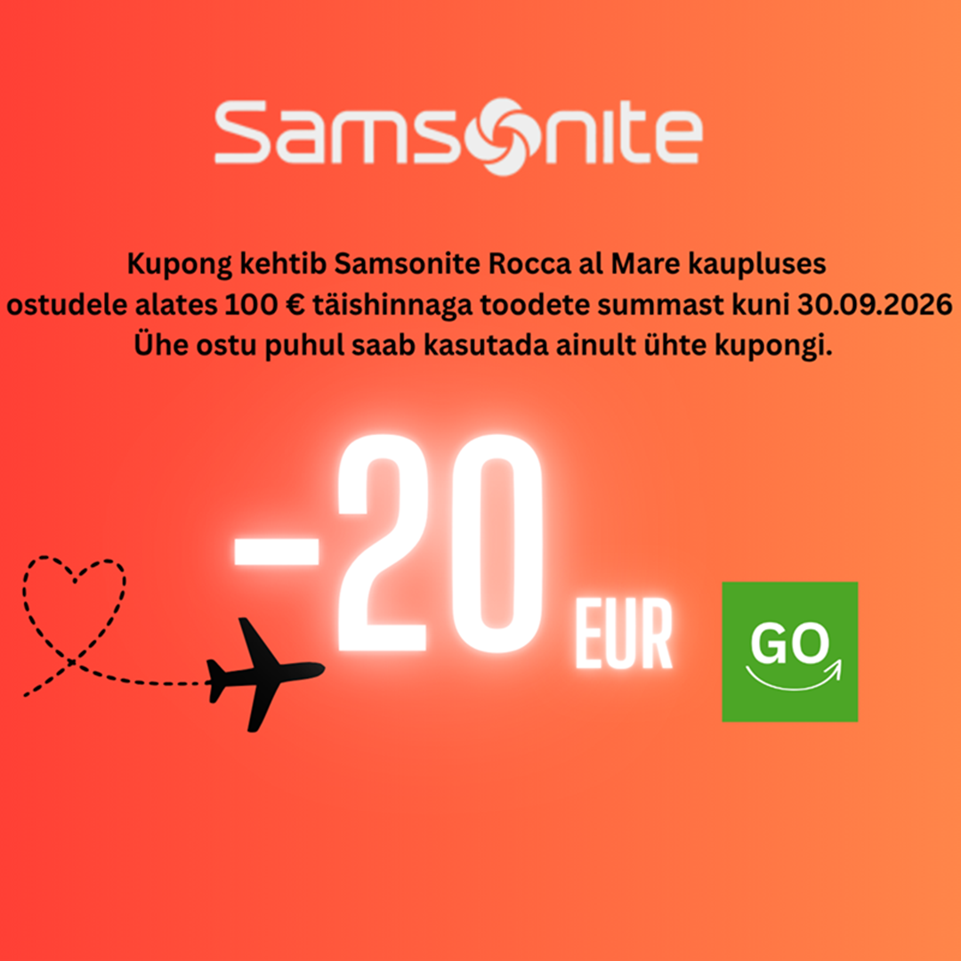 20€ kingitus Samsonite