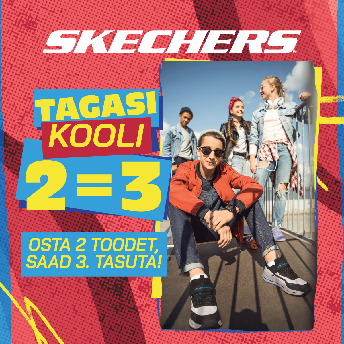 2=3 Skechers