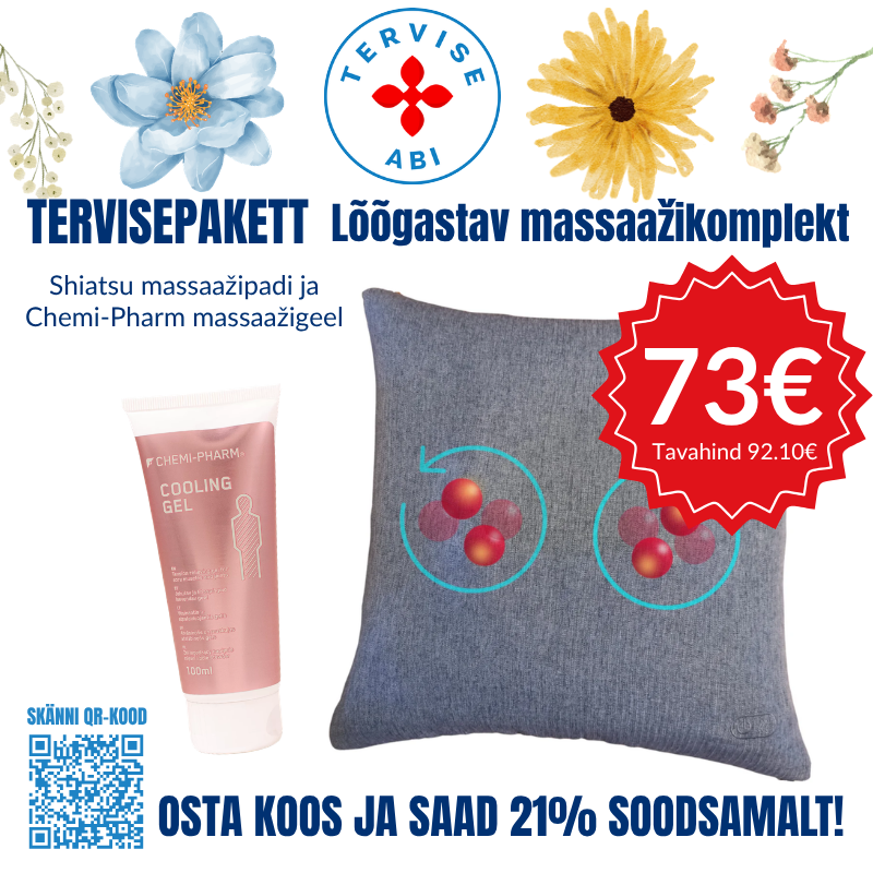 Tervisepakett Lõõgastav massaažikomplekt Tervise Abi