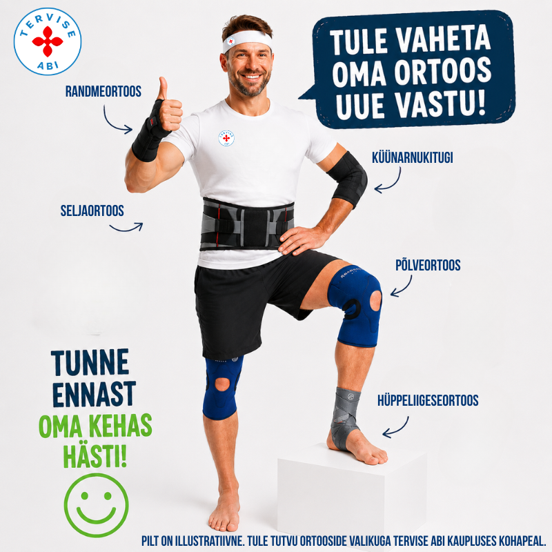Nüüd veelgi suurem ortooside valik! Tervise Abi