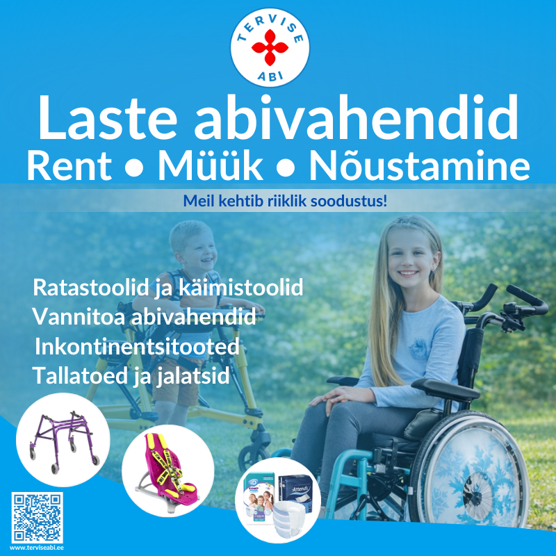 Lasteabivahendite rent ja müük Tervise Abi
