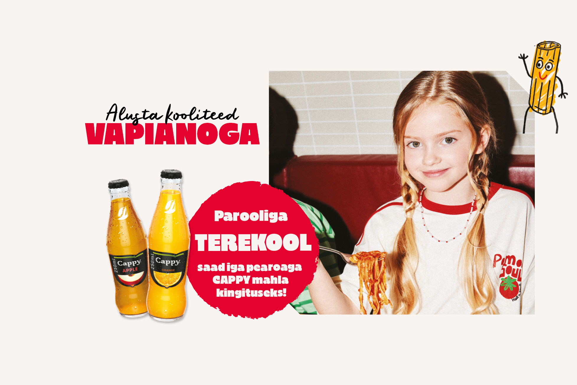 Alusta kooliteed Vapianoga! 🎒🍝 Vapiano