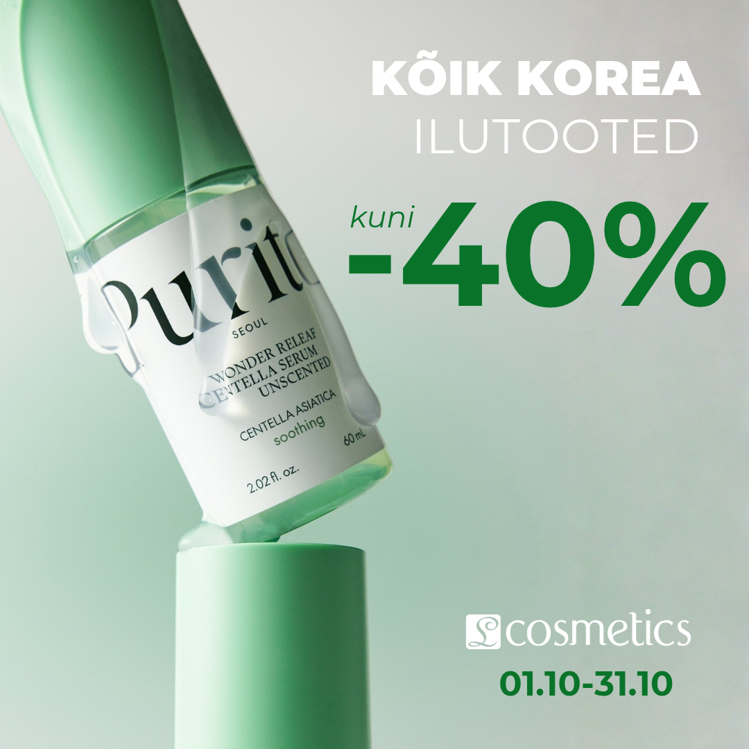Kõik Korea ilutooted kuni -40% 01.10-31.10 L-Cosmetics
